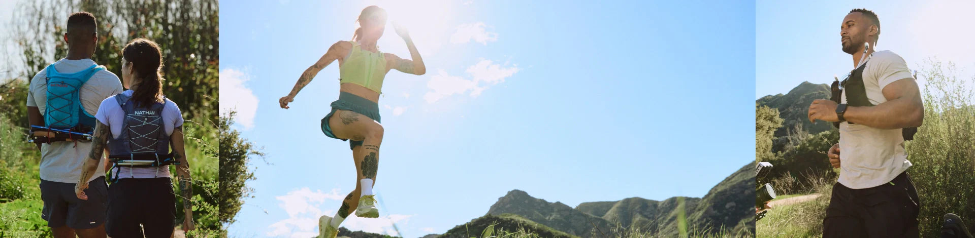 Hydration Vests & Packs Collection PLP Header Photo